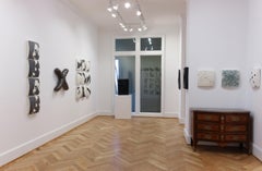 « Paris n°1 » - tablette en céramique - sculpture murale - carte de Paris - France - Puryear