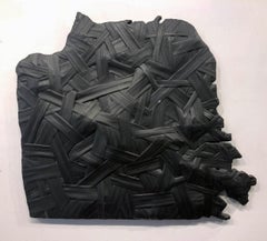 "San Francisco" - rubber - topographic map - wall sculpture - Christo