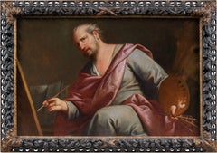 Gregorio Lazzarini (maestro veneciano) - Pintura de figuras de finales del siglo XVII - Santo