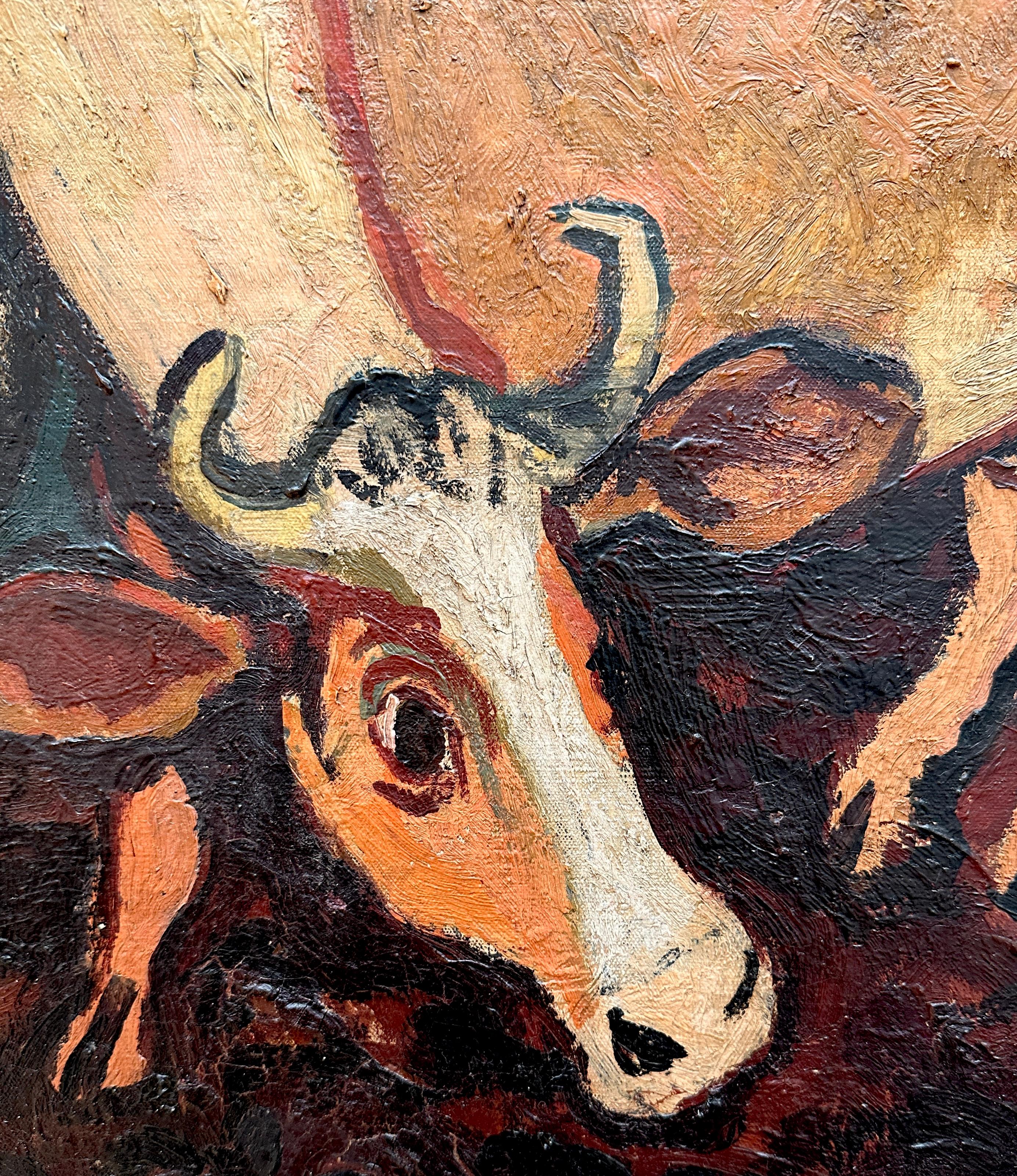 The Happy Farmer peinture à l'huile de Gregorio Prestopino en vente 5