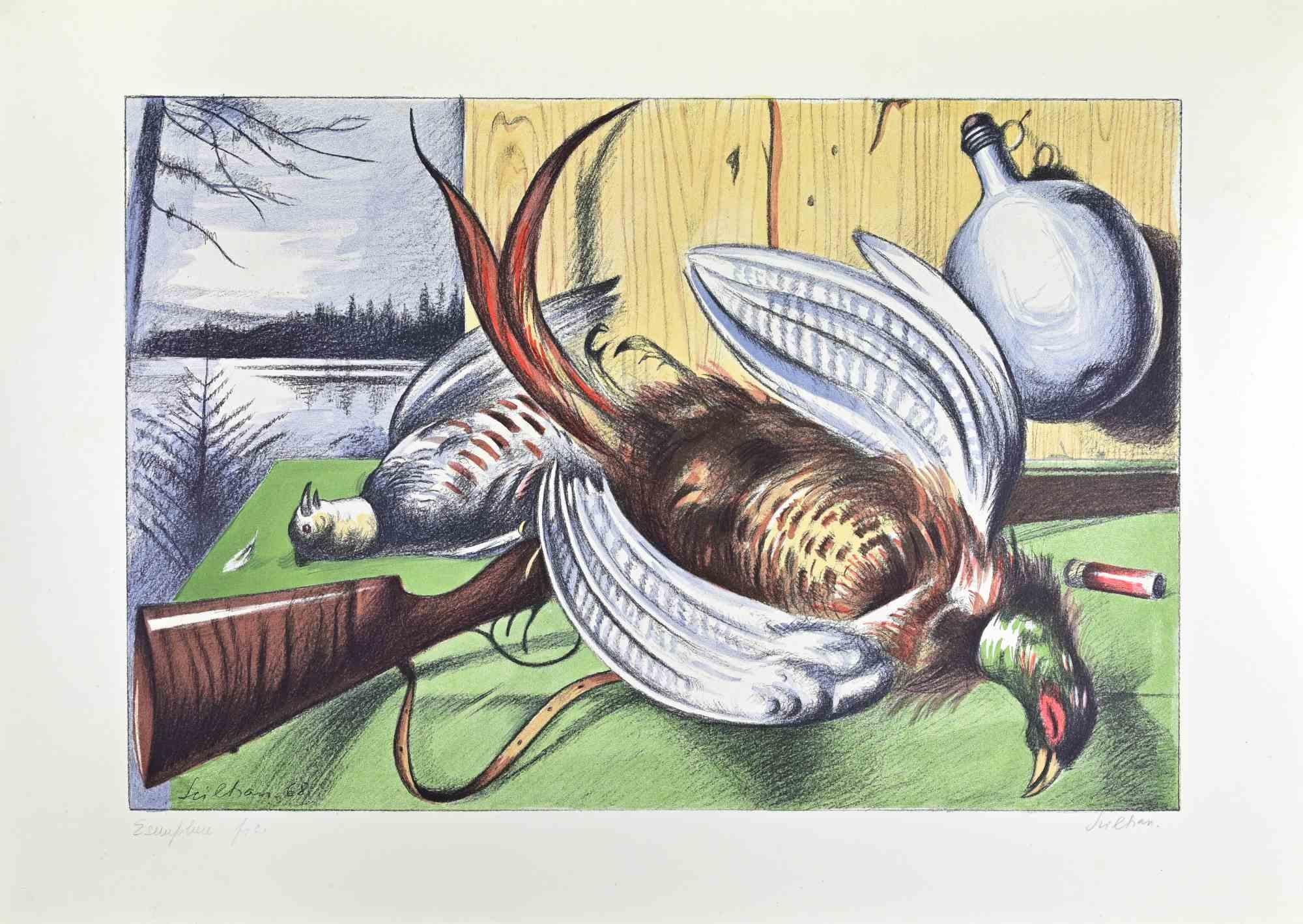 Litografia realizzata nel 1968.

Firmato e datato nel piatto.

Firmato a mano a matita.

Prova d'artista.

Dimensioni dell'immagine cm. 38x56.

Ottime condizioni.



Gregorio Sciltian

(Nakhichevan-on-Don 1900 - Roma 1985)

Gregorio Sciltian è stato