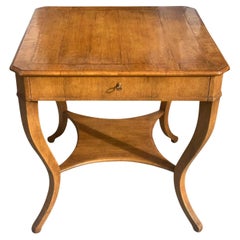 Gregorius Pineo Biedermeier Fruitwood End Side Table