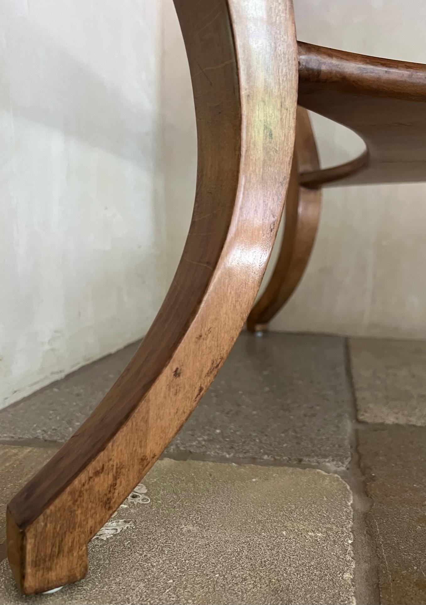 Gregorius Pineo Biedermeier Style Side Table With Drawer and Undershelf 1