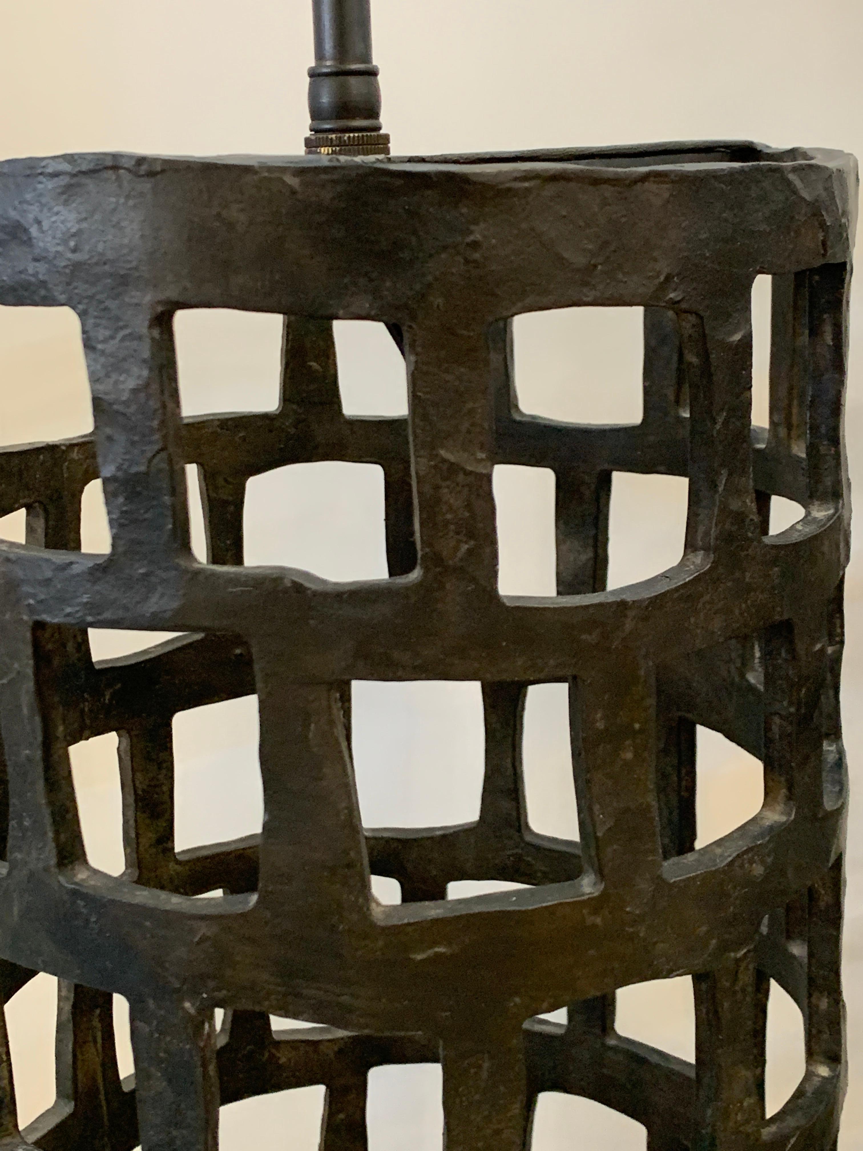 American Gregorius Pinto Brutalist Lamps
