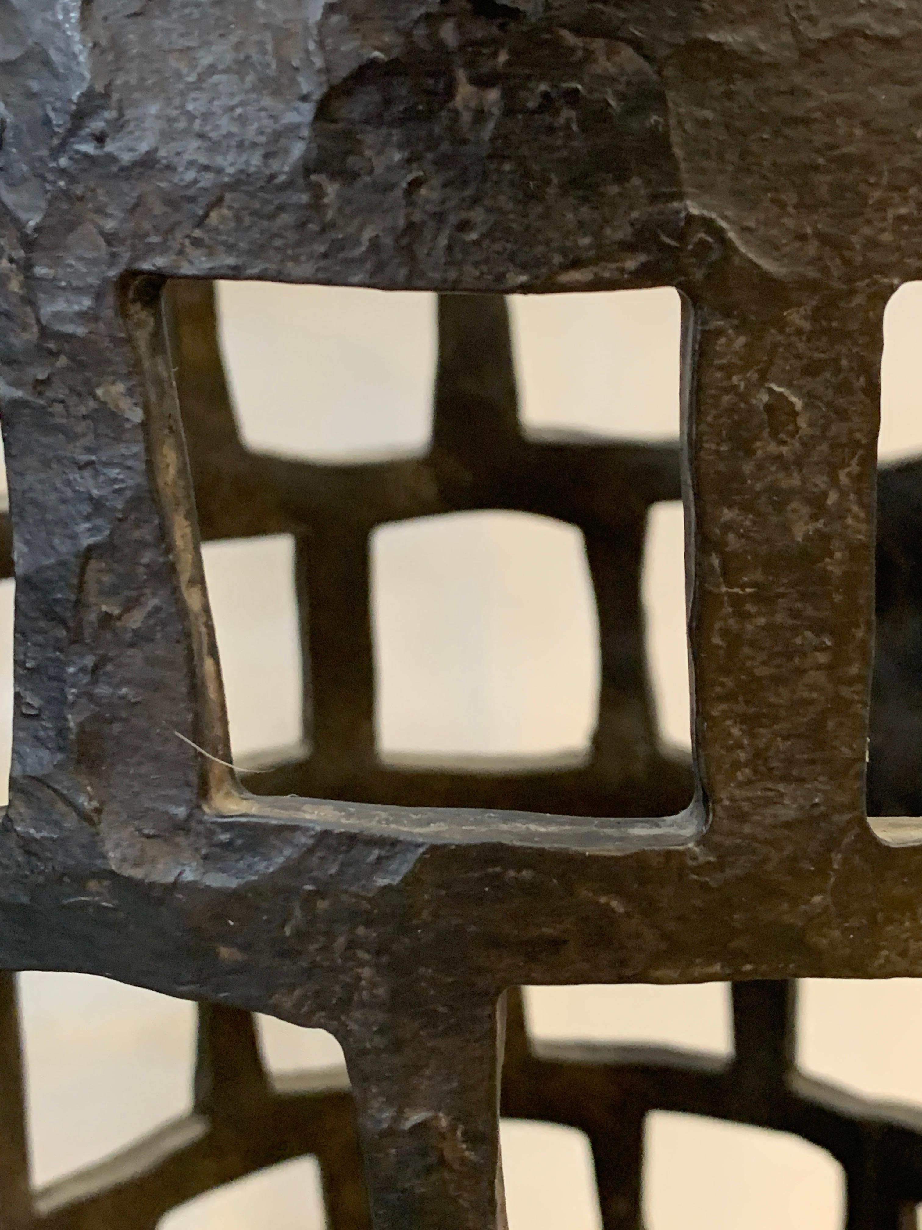Iron Gregorius Pinto Brutalist Lamps