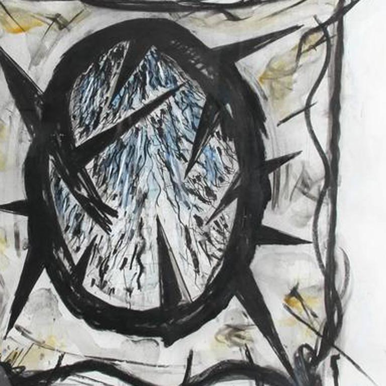 Crown, Abstract Acrylic Painting by Gregory Amenoff For Sale 2