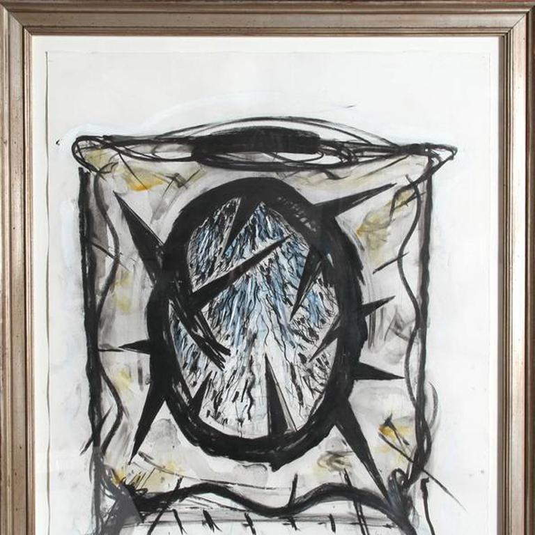 Crown, Abstract Acrylic Painting by Gregory Amenoff For Sale 3