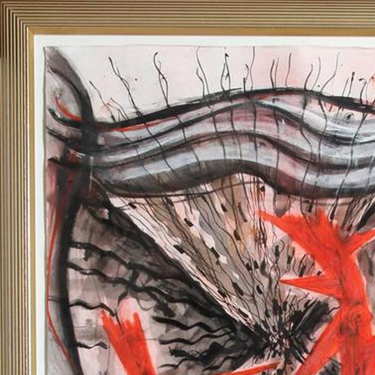 Expulsion, Abstract Expressionist Painting by Gregory Amenoff For Sale 2