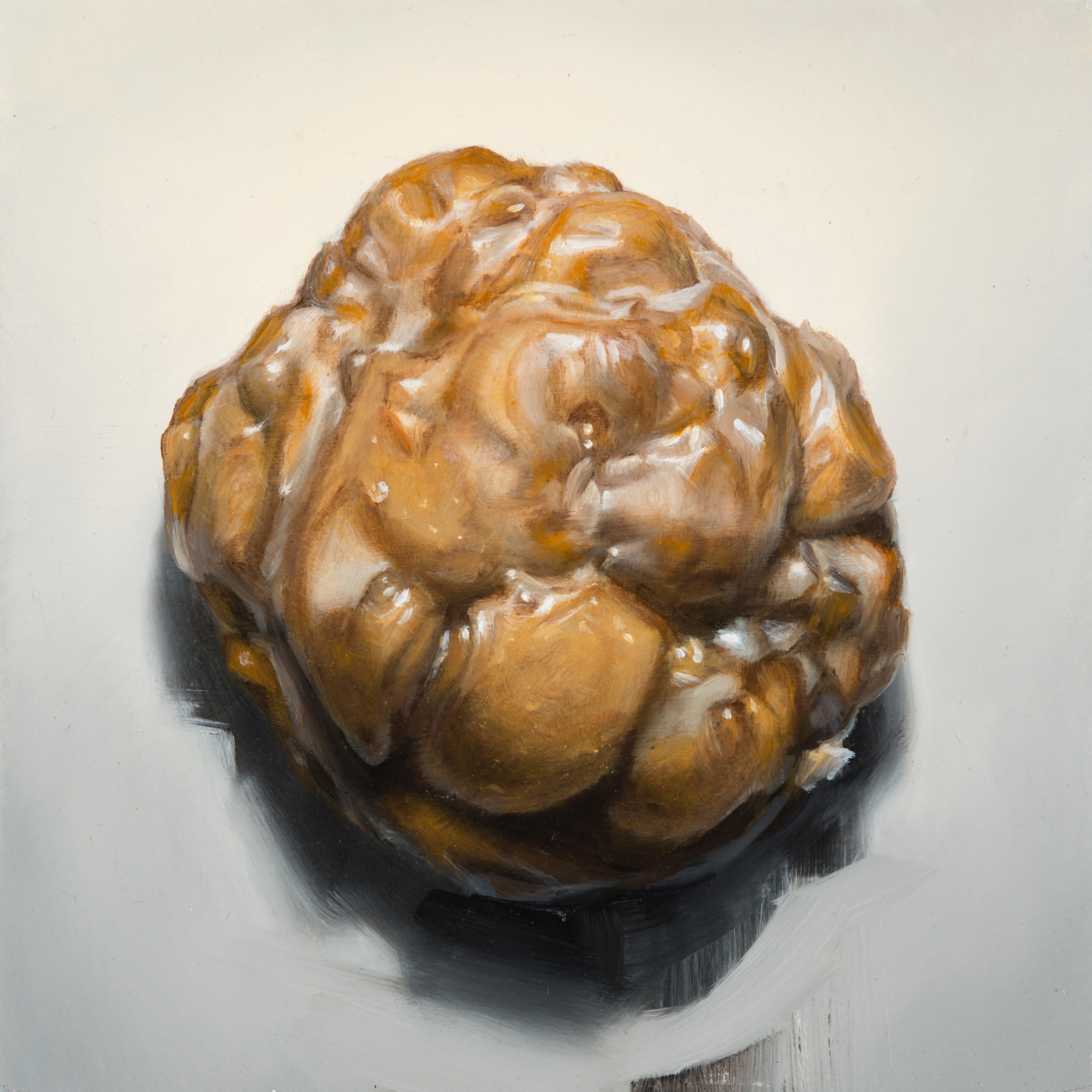 Gregory Block Still-Life Painting - "Apple Fritter" Oil Painting