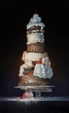 "Cherry on Top, " Oil Painting