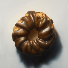 "Chocolate Cruller" Oil Painting