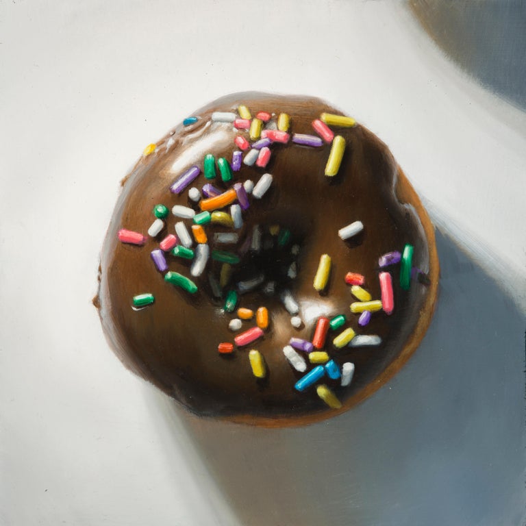Gregory Block "Chocolate Sprinkle" Oil Painting For Sale at 1stDibs
