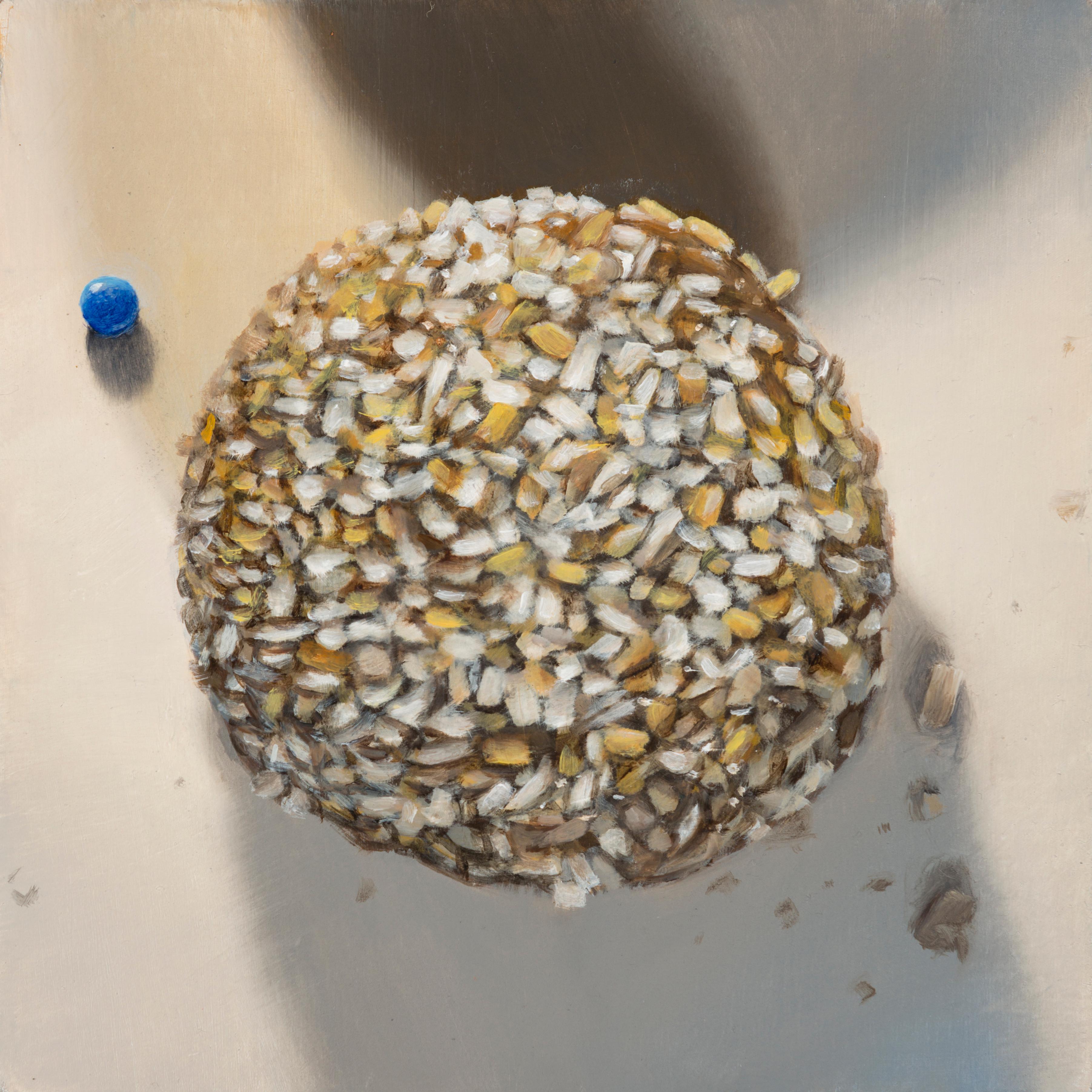 Gregory Block Still-Life Painting – „Coconut Creme“ Ölgemälde
