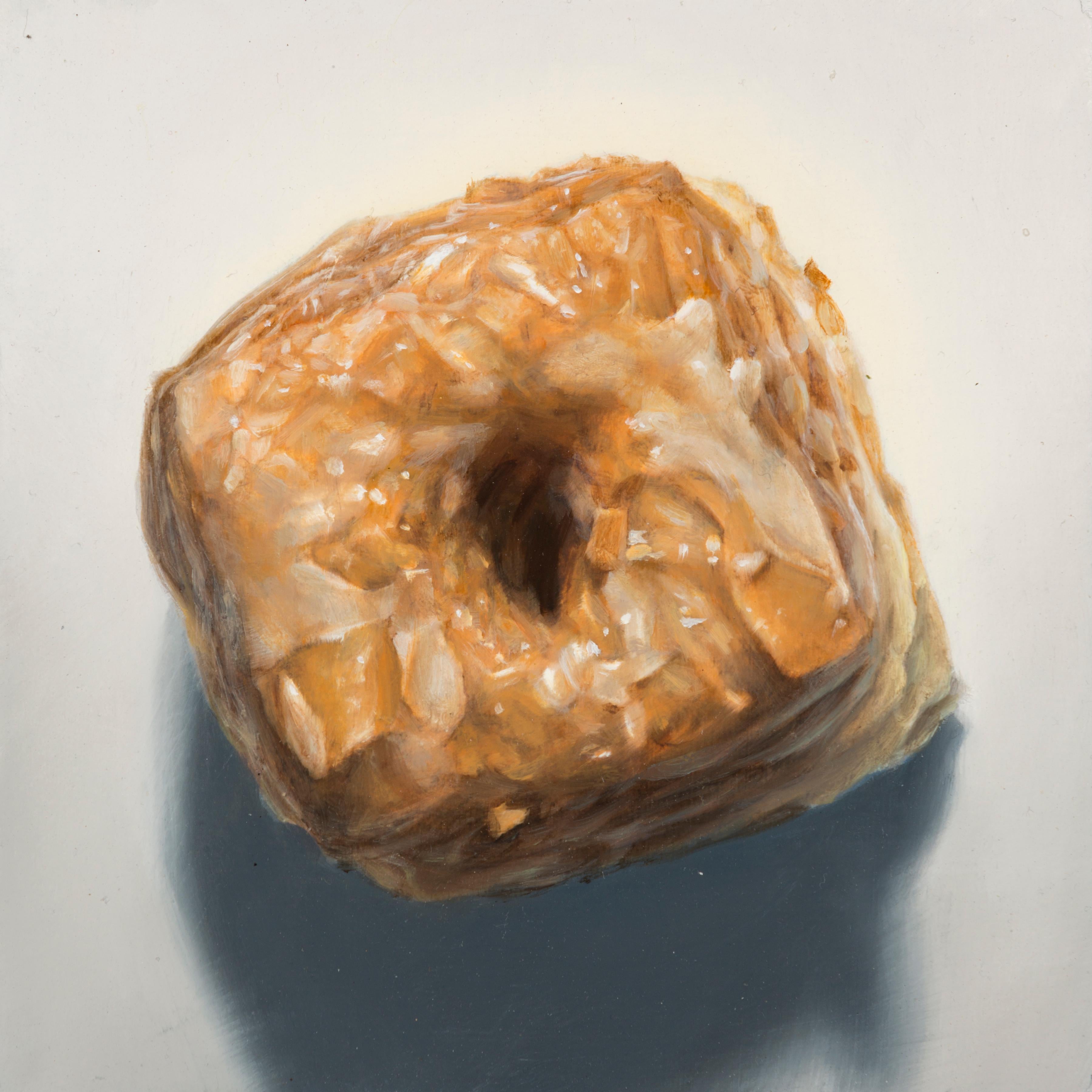 Gregory Block Figurative Painting – Ölgemälde „Cronut“