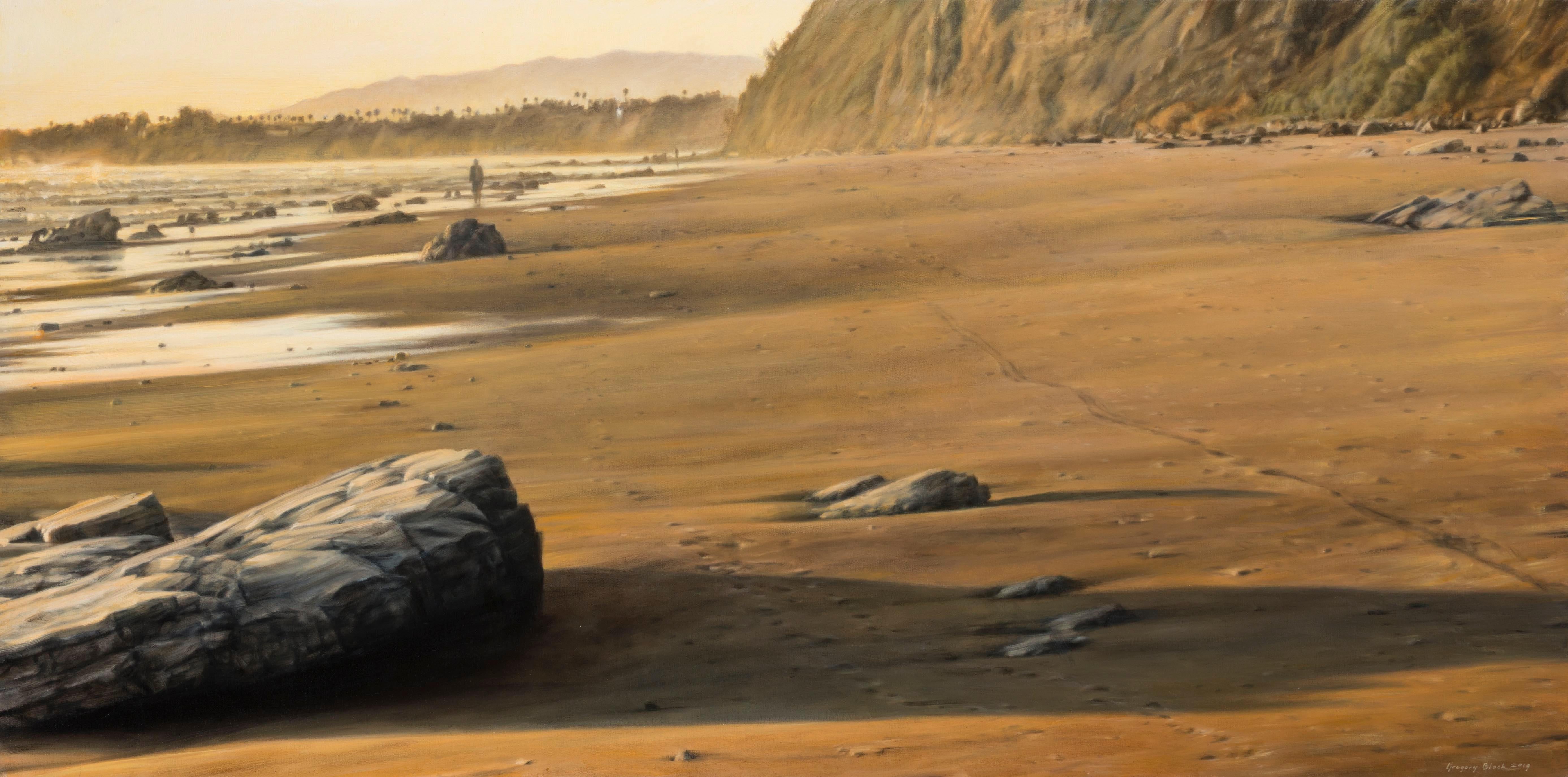 "Gold Coast, " California Landscape Oil Painting