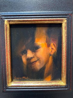 "Landon" (2025) Original Still Life Oil Portrait, Child Portrait