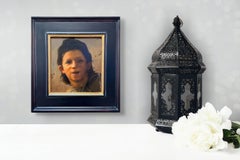 "Liam" (2024) Original Still Life Oil Portrait, Child Portrait