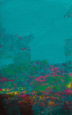 "Sopra e sotto" (2024) Pittura acrilica originale e astratta