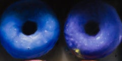 "Over the Rainbow" (2024) By Gregory Block, Original Oil Painting of Donuts
