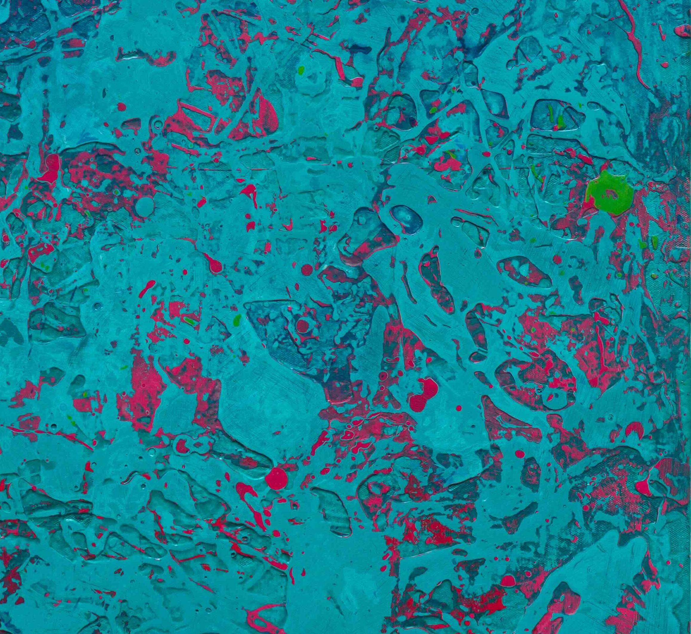 Painting in Blue and Pink No. 2