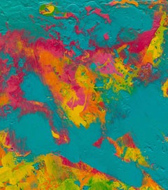 "Painting in Colors No. 6" (2024) Original, Abstract Acrylic Painting