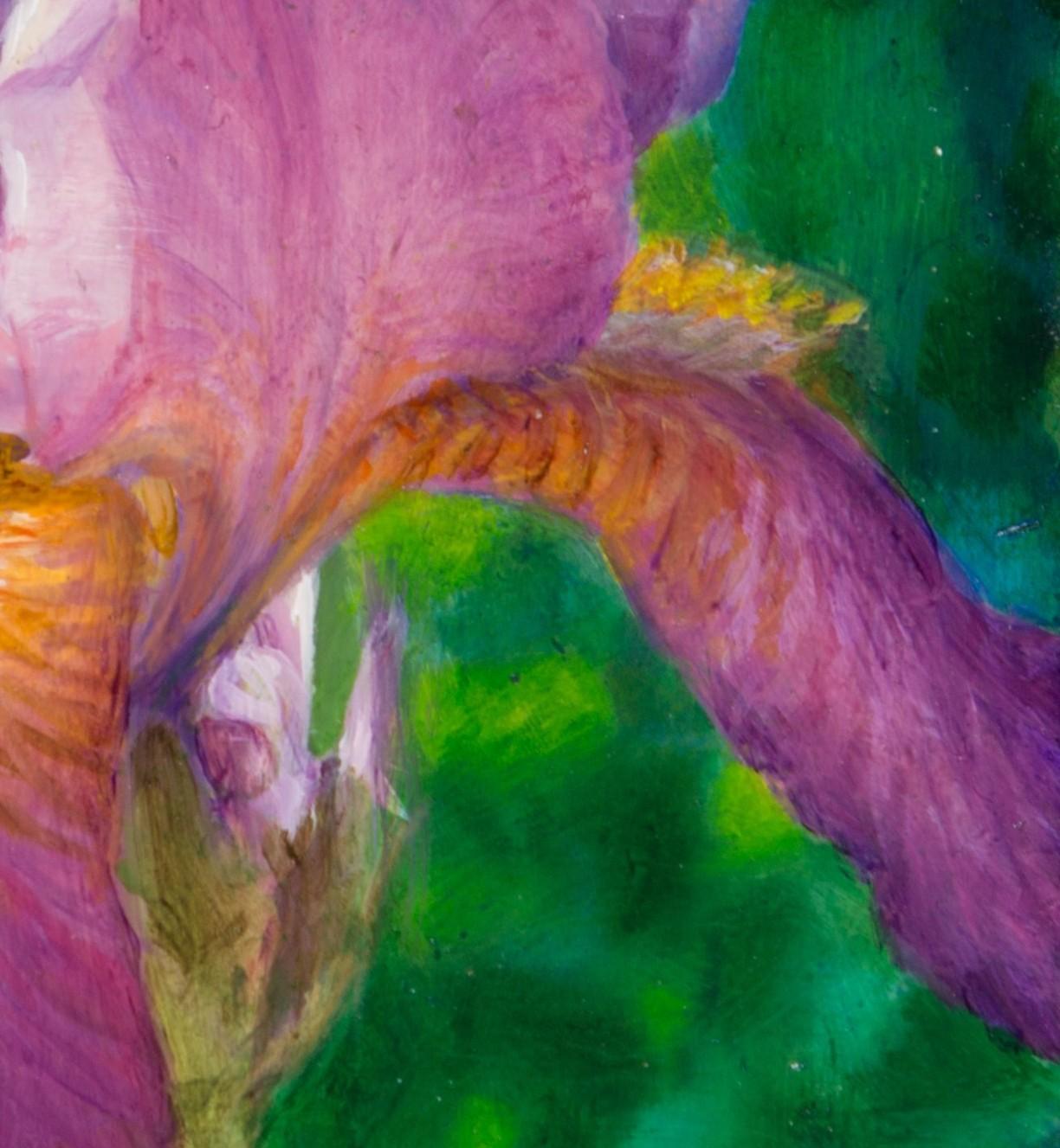 „Resplendence“ (2024) von Gregory Block, Originales geblümtes Ölgemälde im Angebot 4