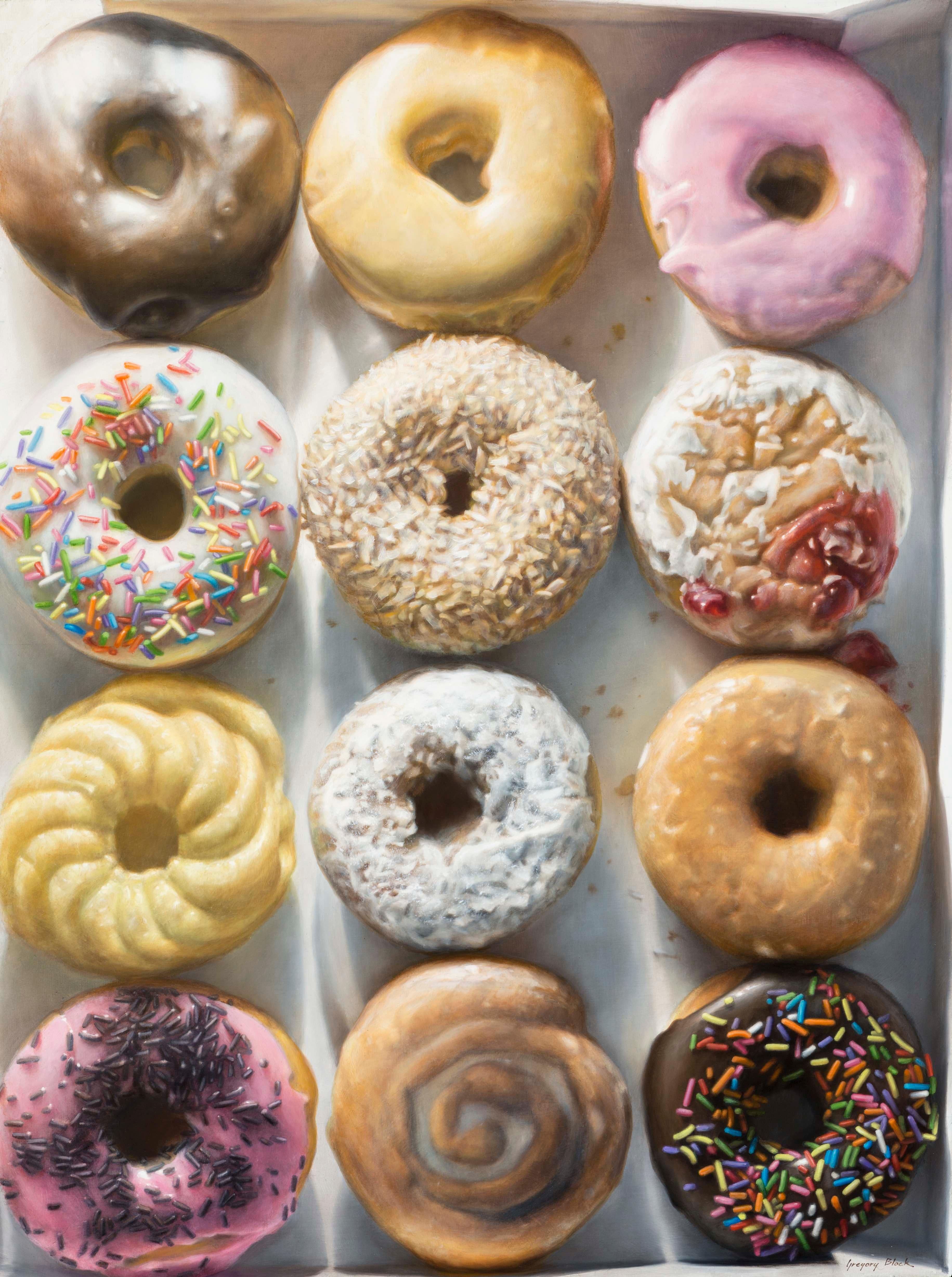 Gregory Block Figurative Painting - "Sweet Dreams" Oil Painting