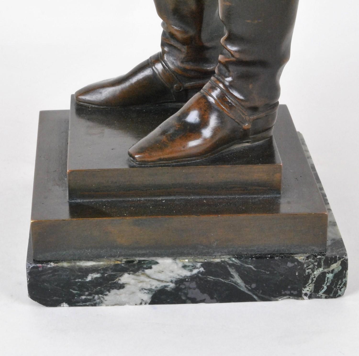 Gregory, Bonaparte Standing, Signed Bronze, 19th Century 1