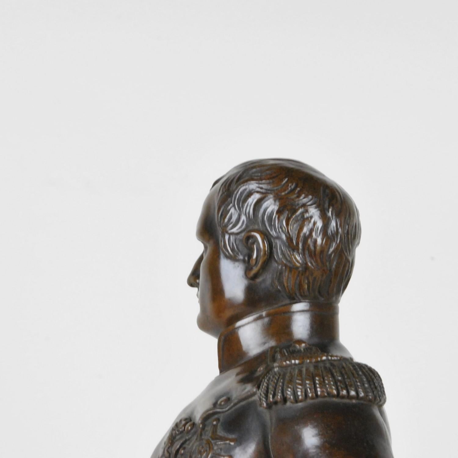 Gregory, Bonaparte Standing, Signed Bronze, 19th Century 3