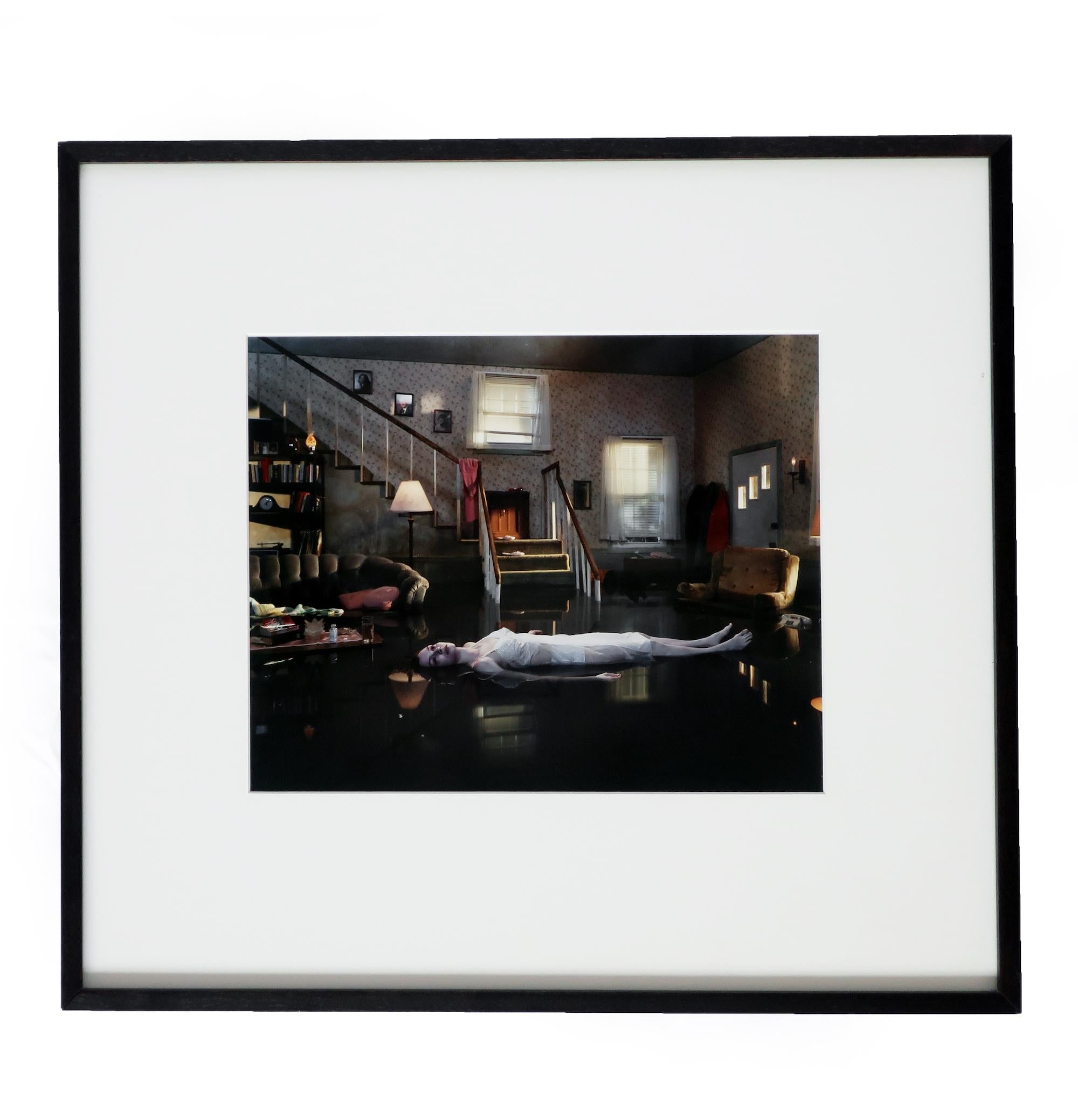 A framed print of Gregory Crewdson's 