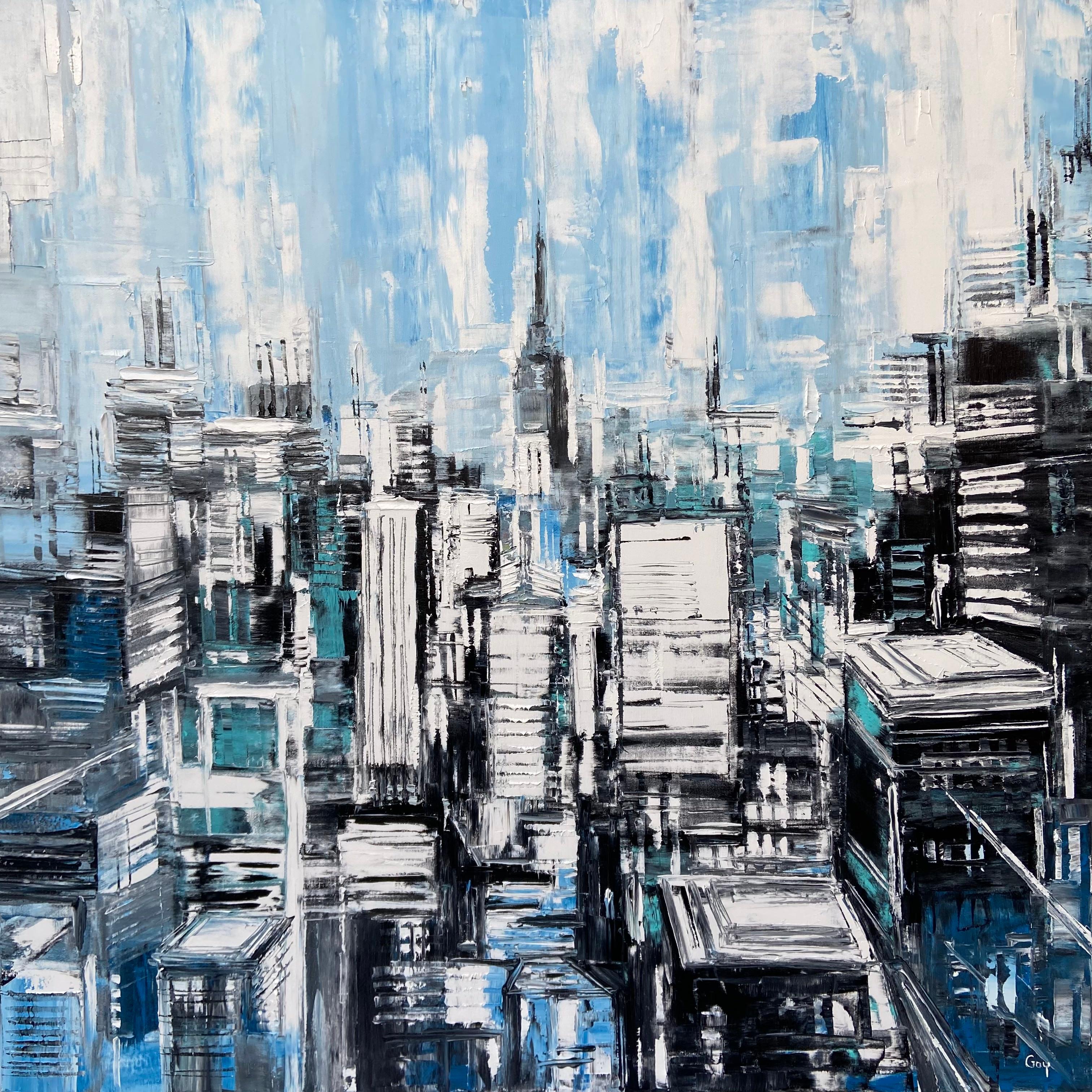 Gregory Goy Figurative Painting - City Noise #2