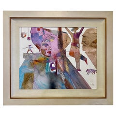 Gregory Hawthorne Original Fantasy Painting from Steve Chase Designed Residence