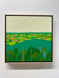 Early September Afternoon Wyatt Mt - Trees Autumn Field Virginia Landscape, 2024