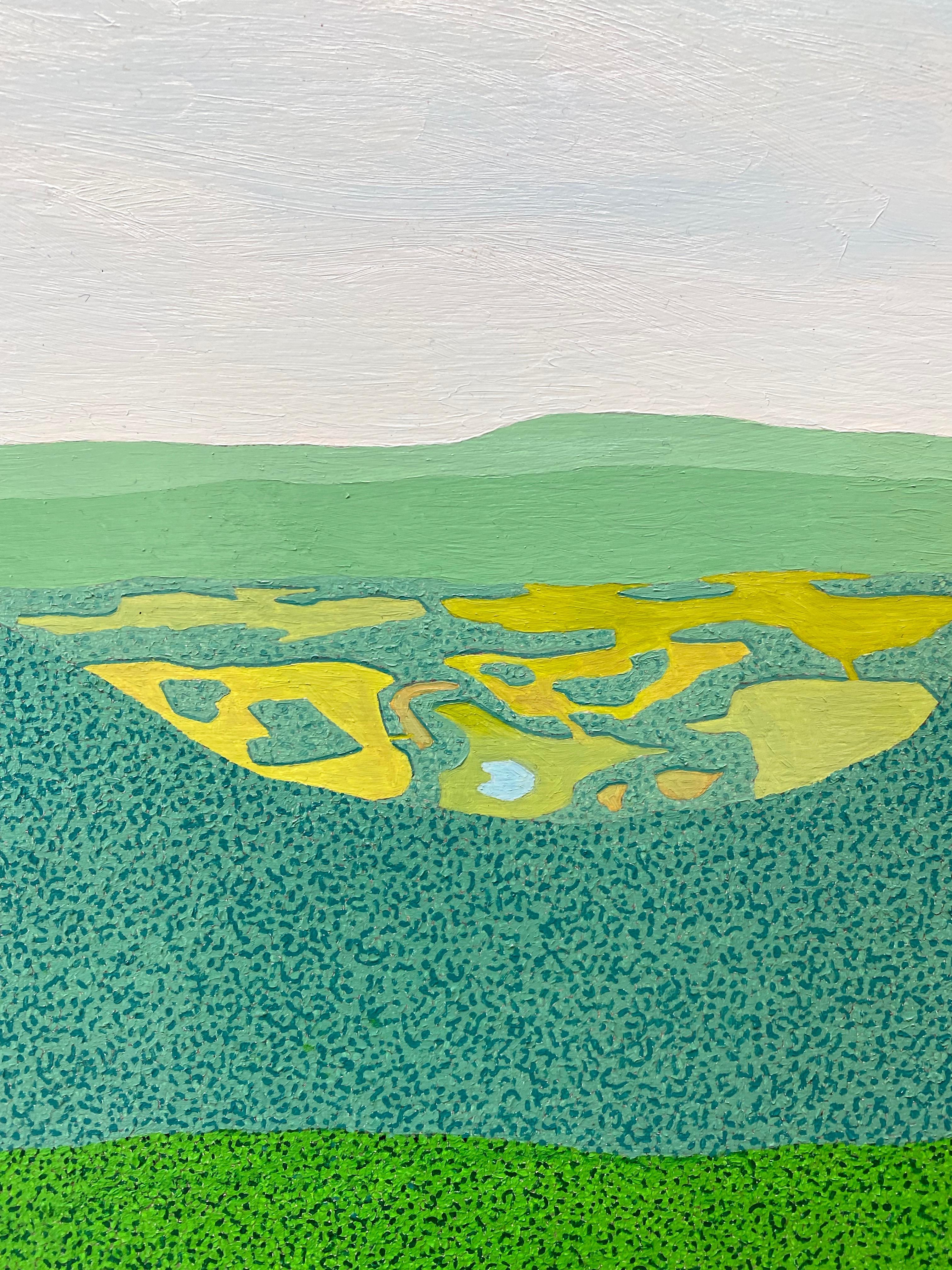 Ridge View Wyatt Mt - Blue Sky Clouds Trees Virginia Mountains Landscape, 2013 For Sale 3
