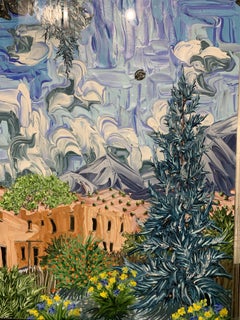 Santa Fe Backyard in Spring #1