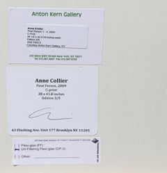 First Person IV, Signed Conceptual Chromogenic Print by Anne Collier