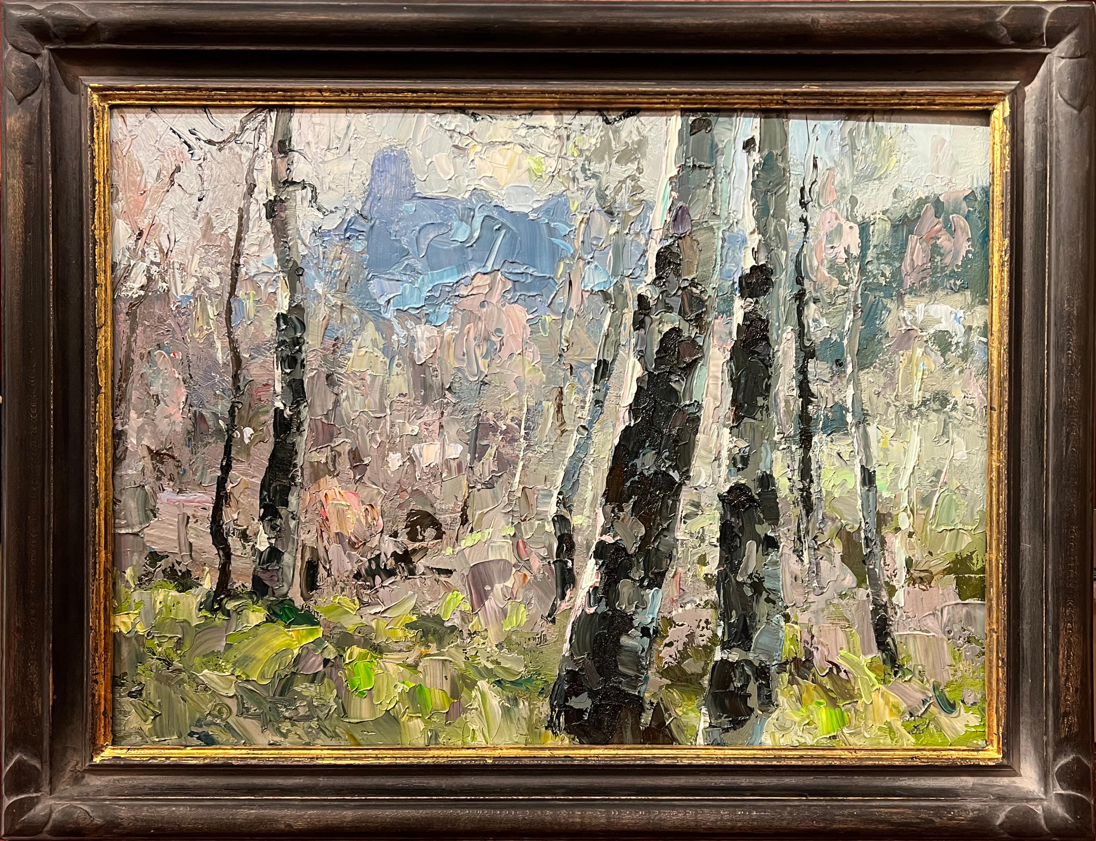 A New Earth - Painting by Gregory Packard