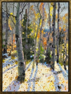 La lumière chaude de l'hiver