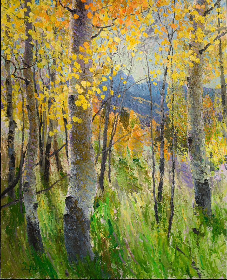 Where Joy Looms - Impressionist Painting by Gregory Packard