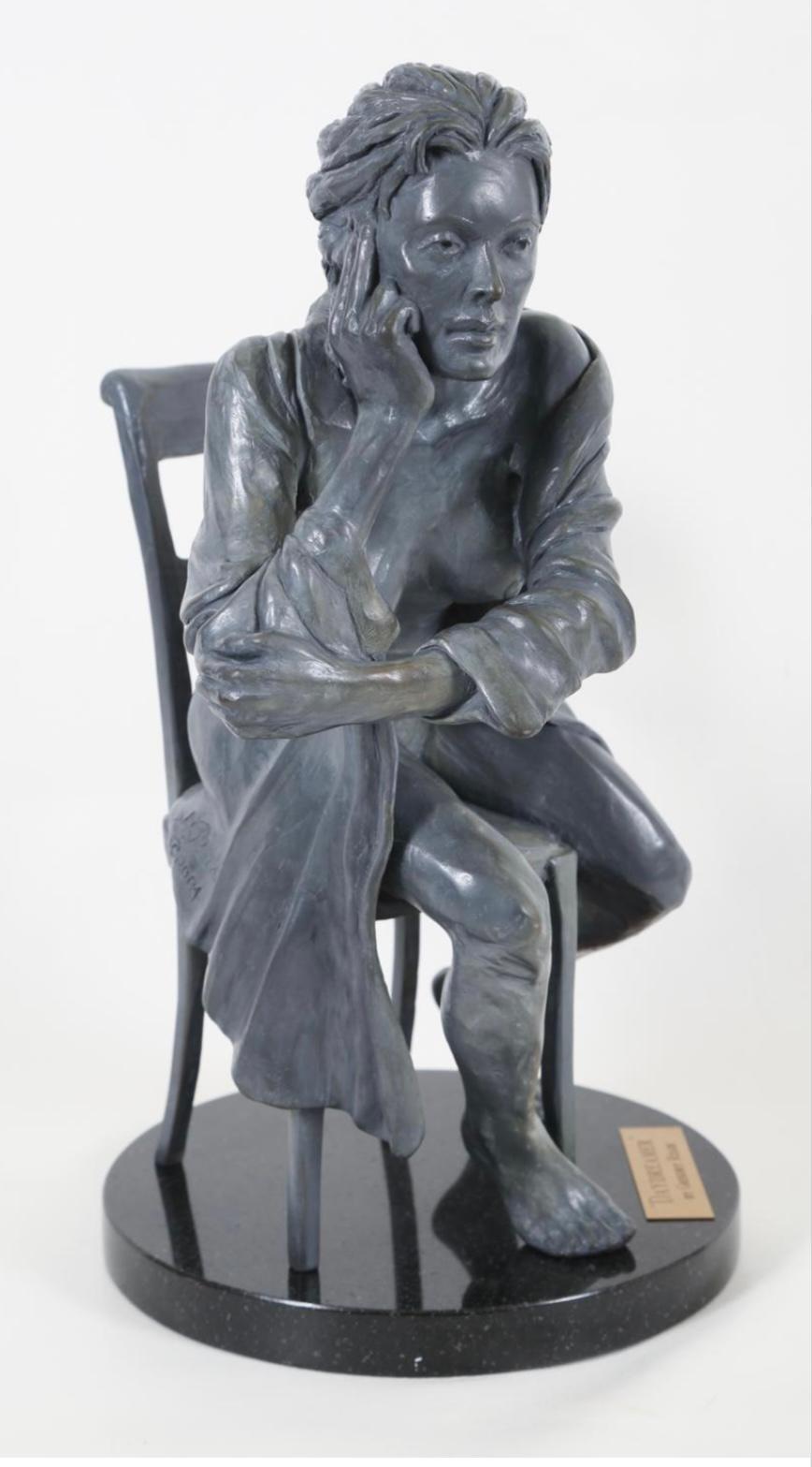 Bronzo di Gregory Reade firmato e numerato. 

firmato: G. Reade 2004 3/50
lettura dei piatti: Daydreamer Di Gregory Reade

Provenienza
Dalla Collezione Gene Worrell, Museo d'Arte Animale della Virginia

Misure
Altezza: 14 1/2 pollici
Larghezza: 9