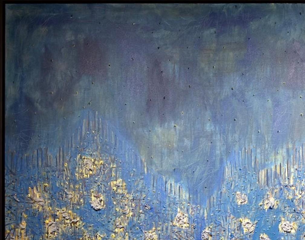Scogliera cadente. Dalla serie Polyculture - Painting di Gregory Robin