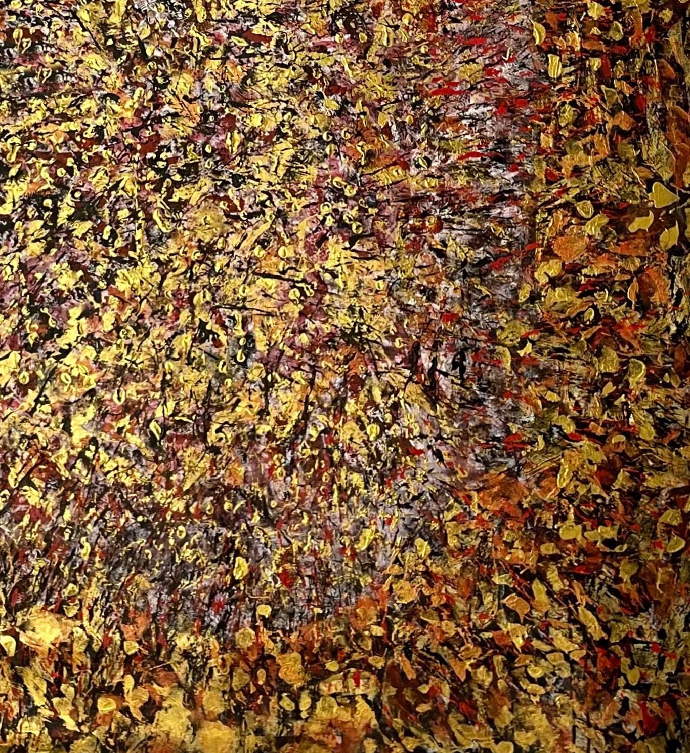 Giallorossi. De la serie Vibración primordial - Painting de Gregory Robin