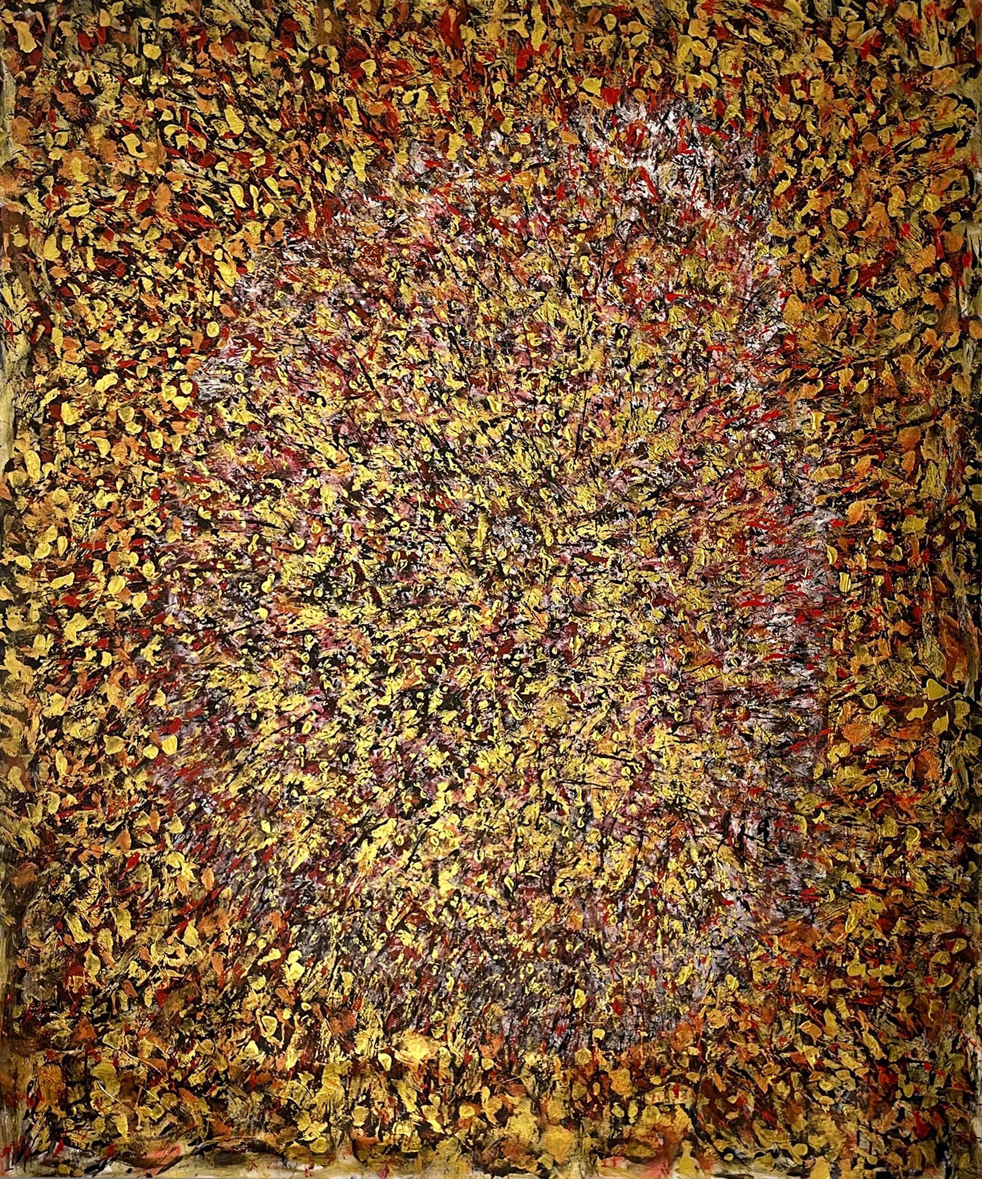 Giallorossi. Aus der Serie Primordial Vibration – Painting von Gregory Robin
