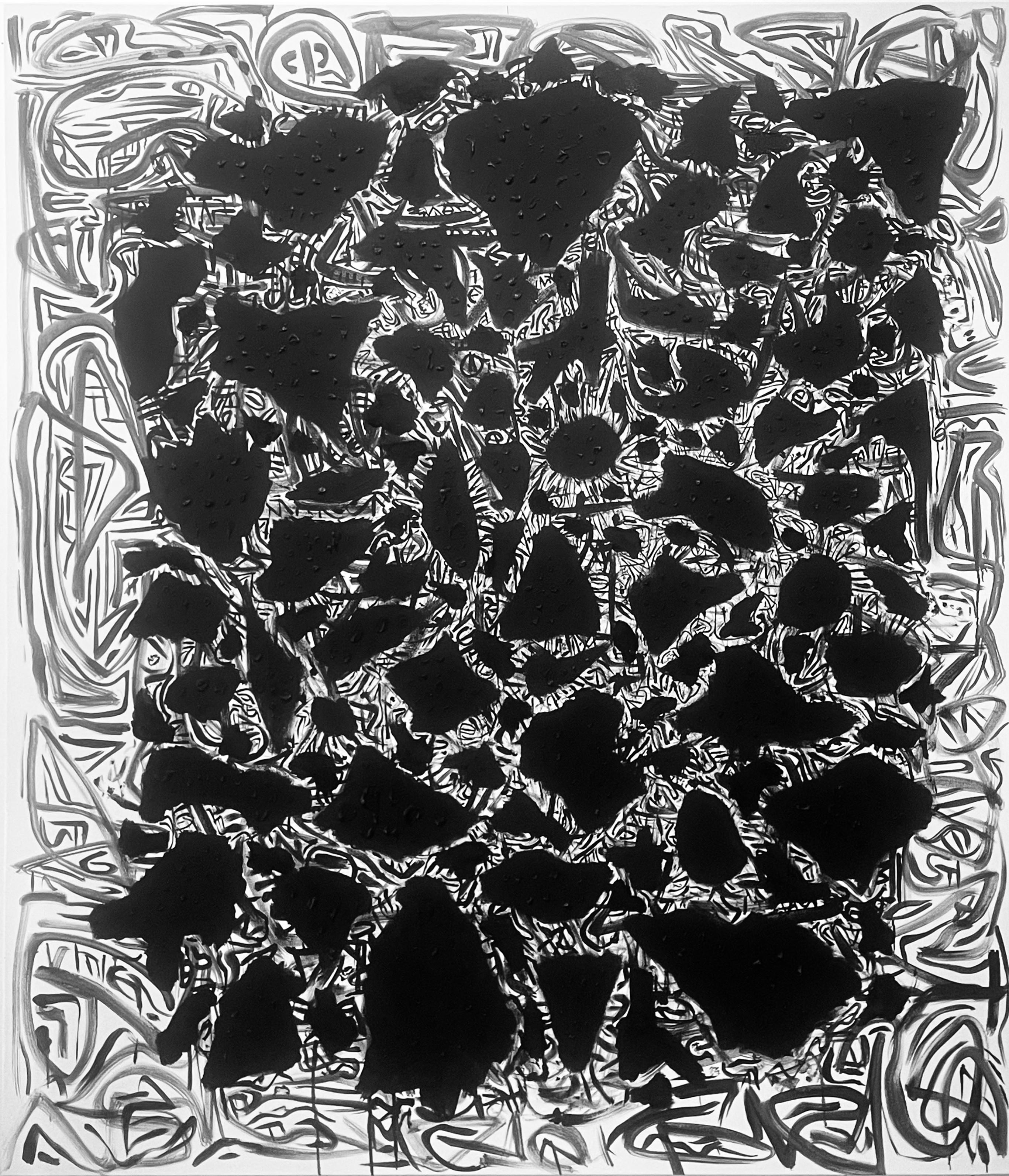 Mondzklus. From Moon Phases series - Painting by Gregory Robin