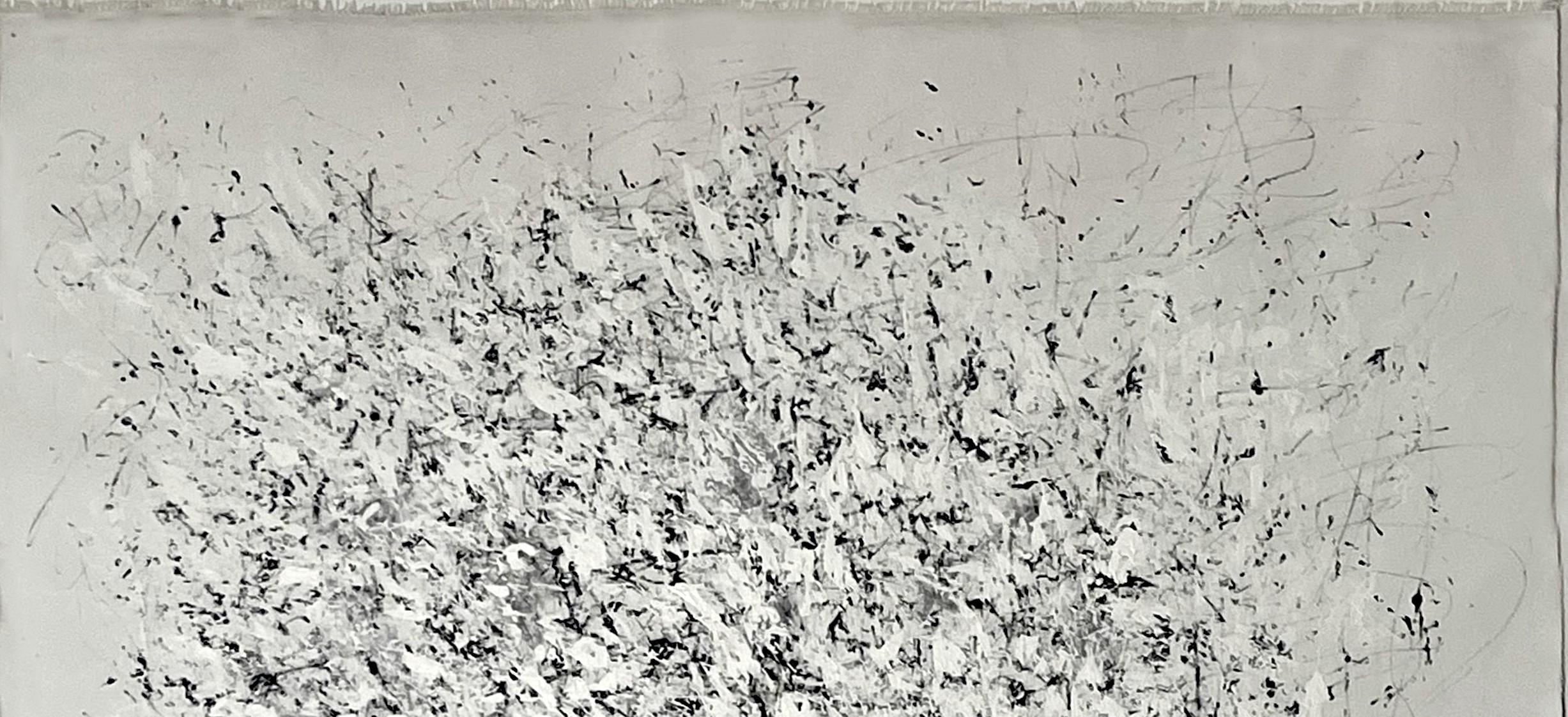New Moon. De la serie Fases de la Luna - Painting Abstracto de Gregory Robin