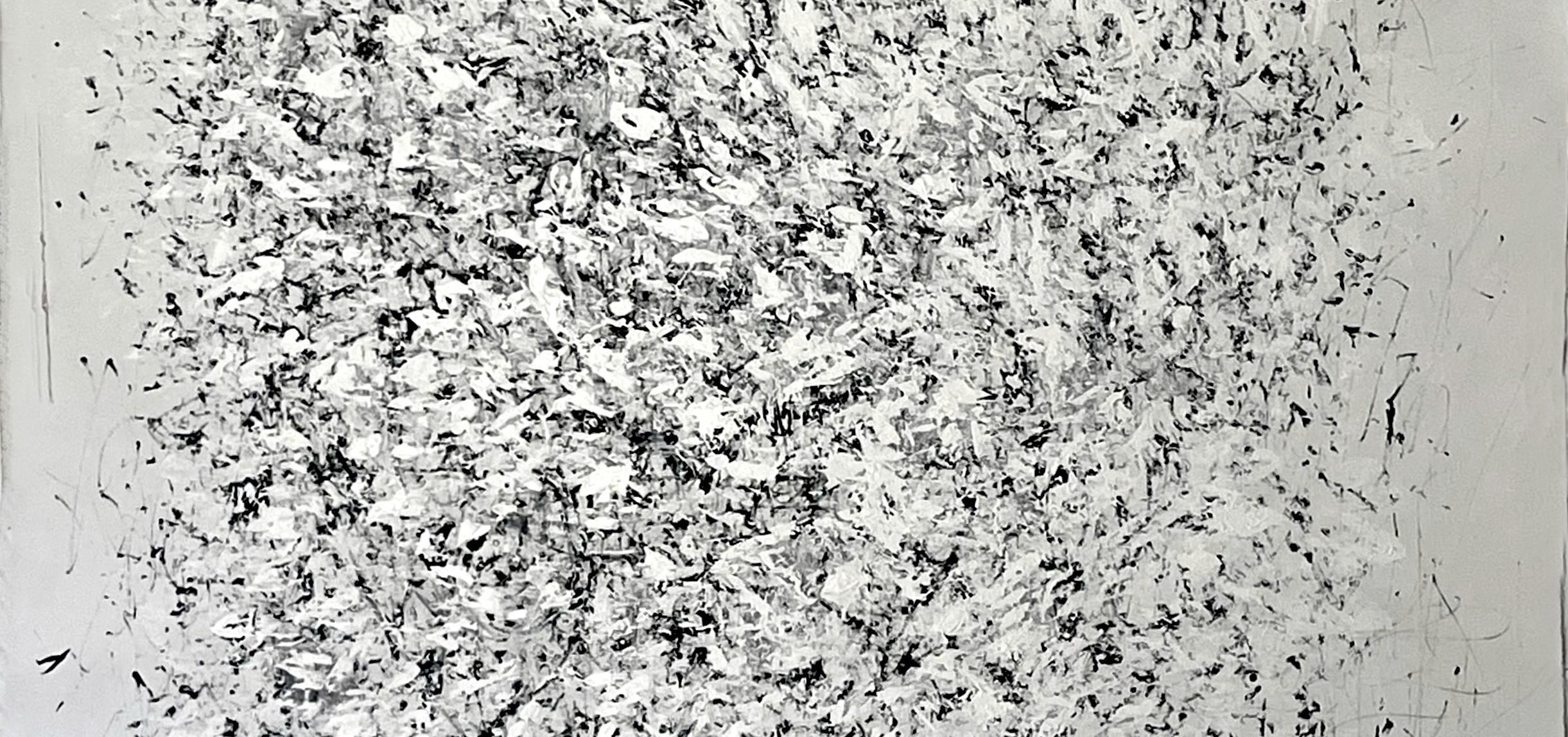 Las obras actúan como un reflejo o atracción gravitatoria de la fuente y el poder de la luna. Cada obra responde a un ciclo particular de la Luna en el que la energía se traduce sobre el lienzo.

A través de la pintura y la escultura, Gregory Robin
