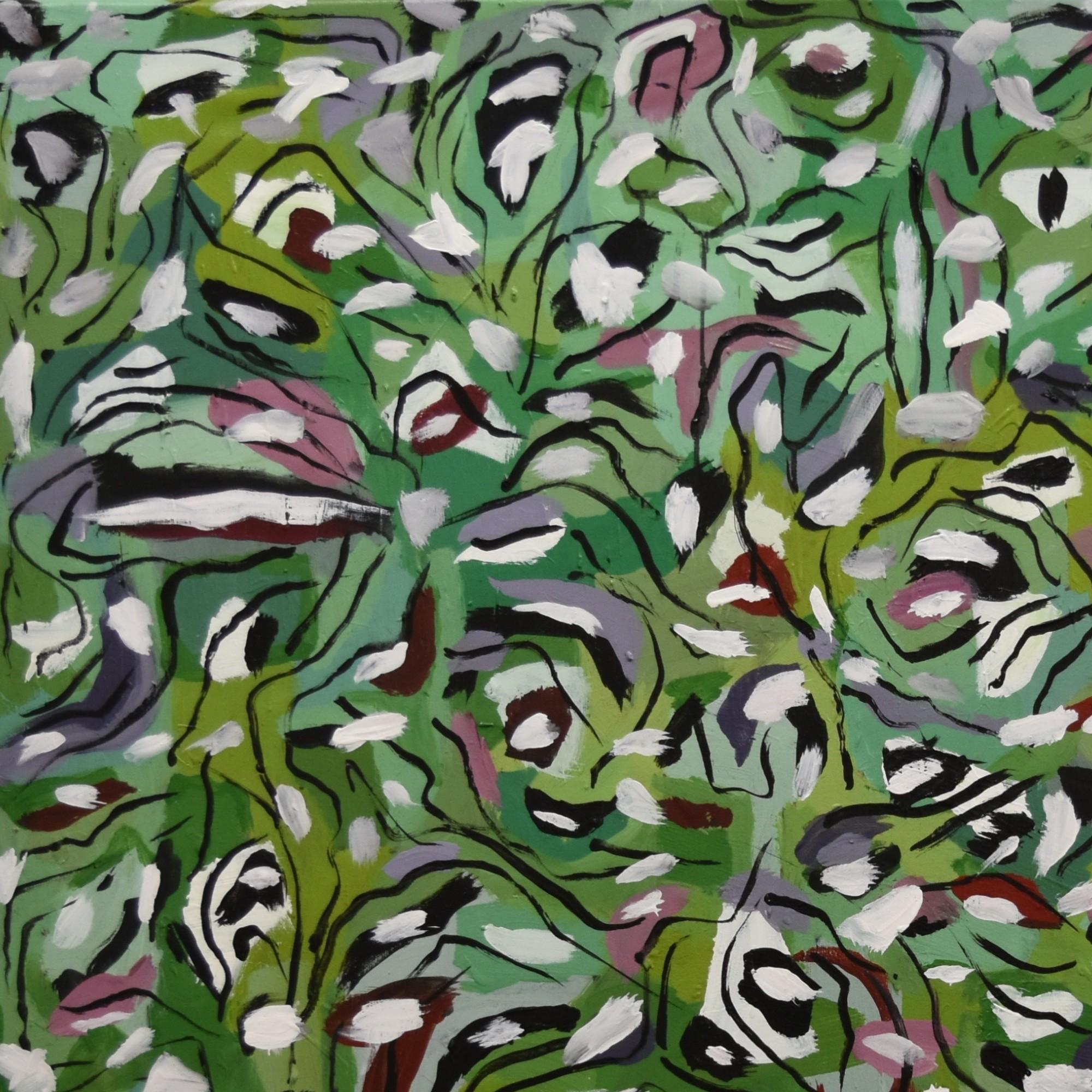 Polyculture 19. From the series Polyculture - Abstract Painting by Gregory Robin