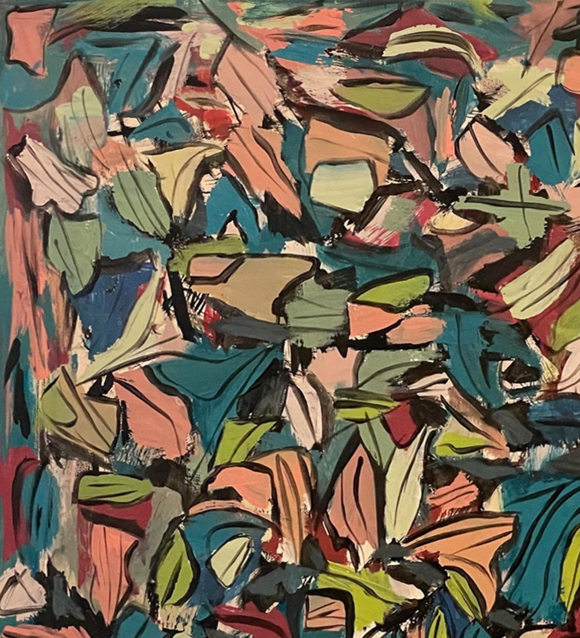 Rising Sea. From the series Polyculture - Painting by Gregory Robin
