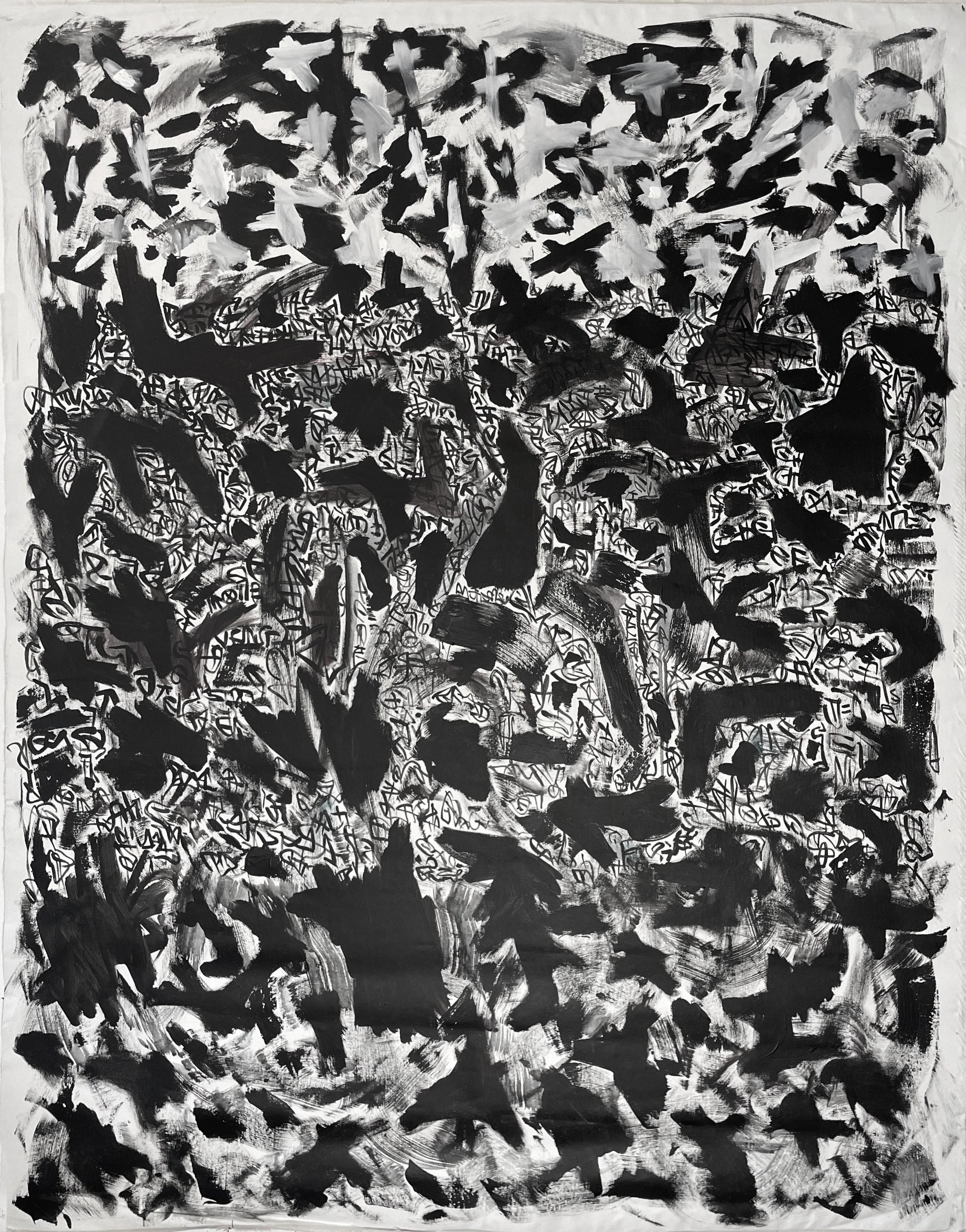 Luna de sombra. De la serie Fases de la Luna - Painting de Gregory Robin