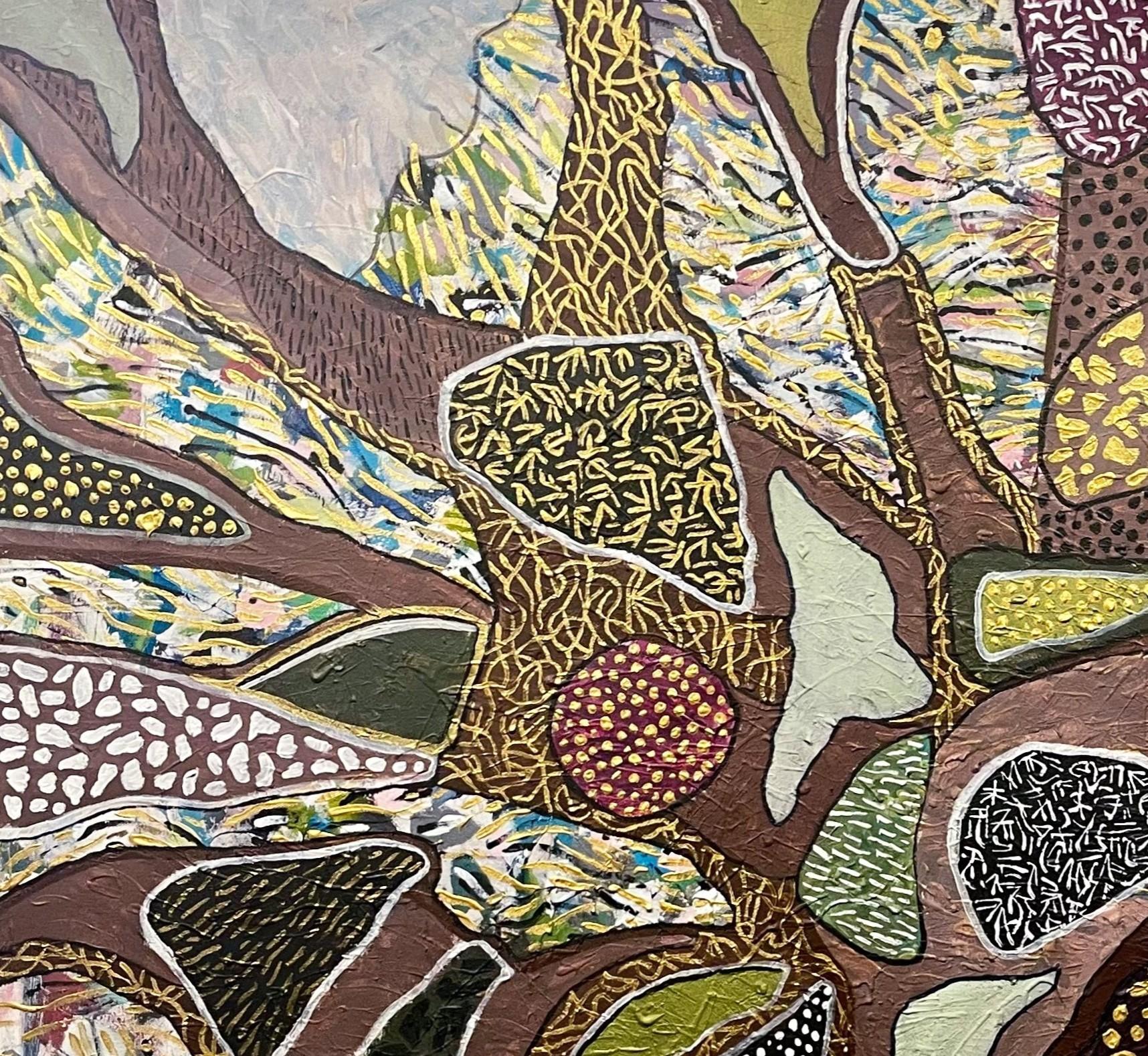 Baum des Lebens 2. Aus der Serie Baum des Lebens (Abstrakt), Painting, von Gregory Robin